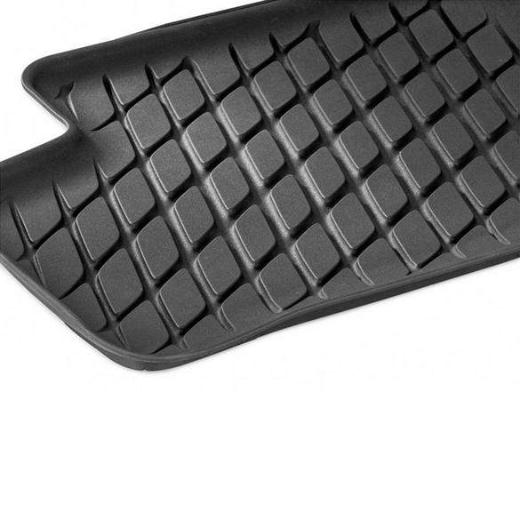 Mercedes-Benz rubber floor mats EQB X243 2-piece set 3rd seat row A2436809700 9051 Review