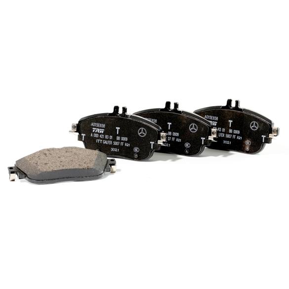 Mercedes-Benz Front brake pads CLA 180 C117 X117 CLA-180-Bremsbeläge Review