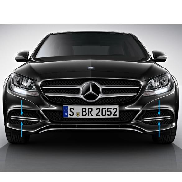 Mercedes-Benz Front Lufteinlässe mit Chrom Zierleiste C-Klasse S205 Estate Lufteinlaesse-Zierleiste-chrom-S205 Review