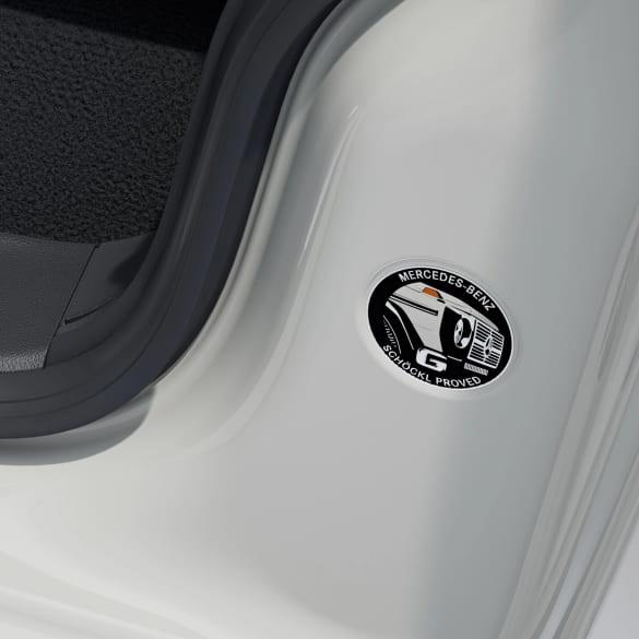 Mercedes-Benz G-Class STRONGER THAN THE 1980s Badge cream white A4658173400-B Review