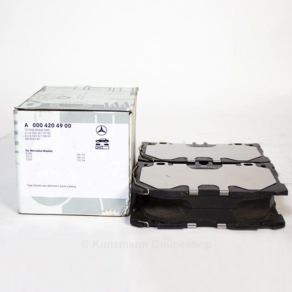 Mercedes-Benz GLC 43 AMG front brake pads GLC SUV X253 & Coupé C253 A0004204900-GLC Review