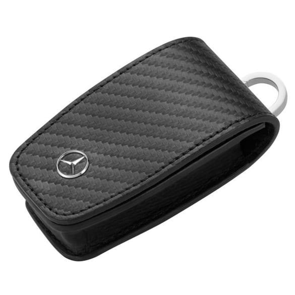 Mercedes-Benz Key case cowhide carbon Collection B66959924 Review