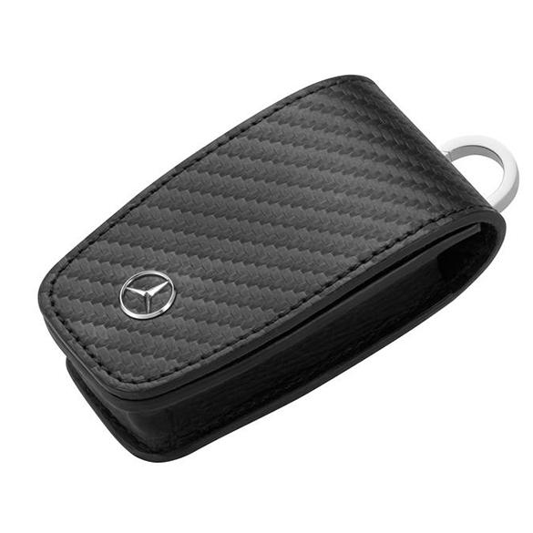 Mercedes-Benz Key case cowhide carbon Collection B66958411 Review