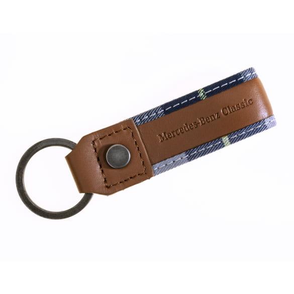 Mercedes-Benz Key fob chequered cognac leather B66058303 Review