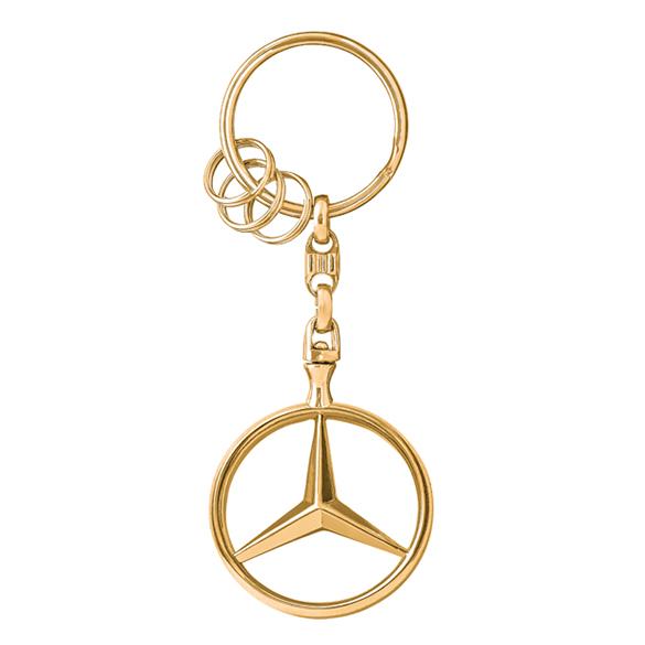 Mercedes-Benz Keychains Brussels Star gold polished Collection B66953741 Review