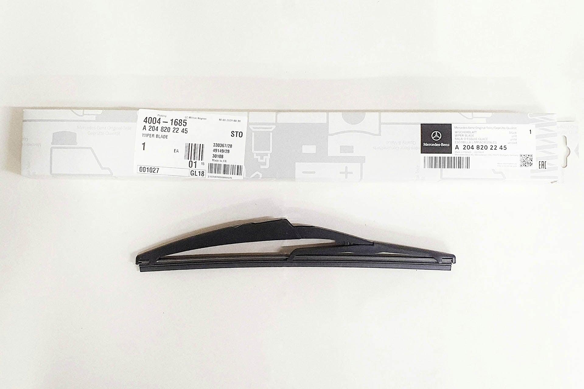 Genuine Mercedes-Benz C Class Rear Wiper Blade 204 Models