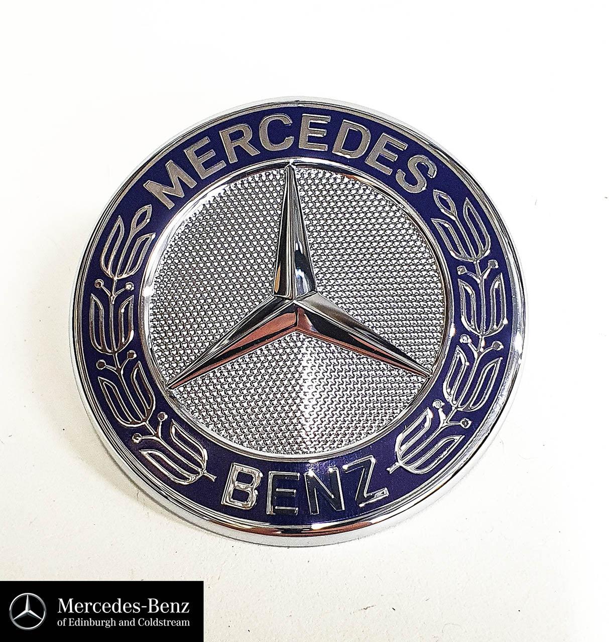 Genuine Mercedes-Benz Bonnet Badge Front Emblem Star Logo - Company Sign