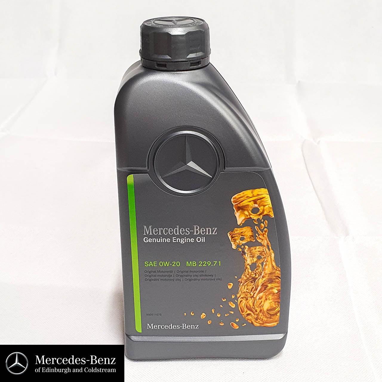 Genuine Mercedes-Benz Engine Oil 229.71 SAE 0w-20 229.71 Low SPAsh Multigrade