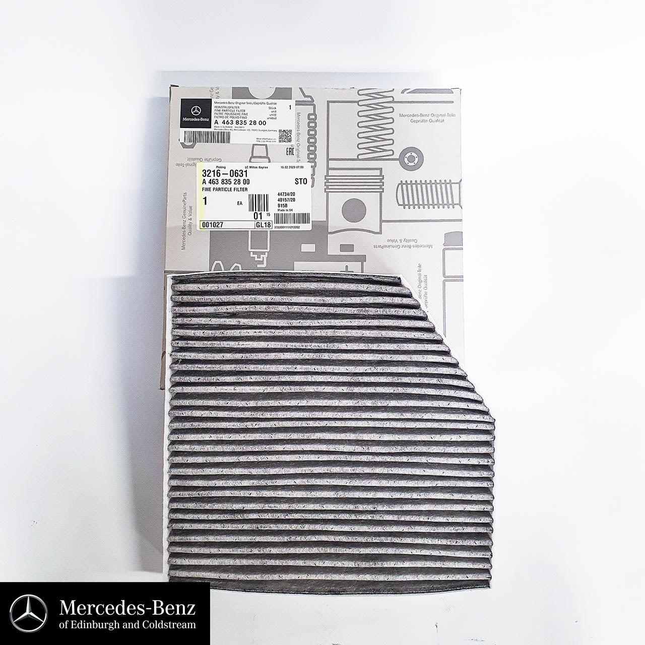 Genuine Mercedes-Benz Combination/Pollen Filter A4638352800 For G-Wagon 463 Model Series