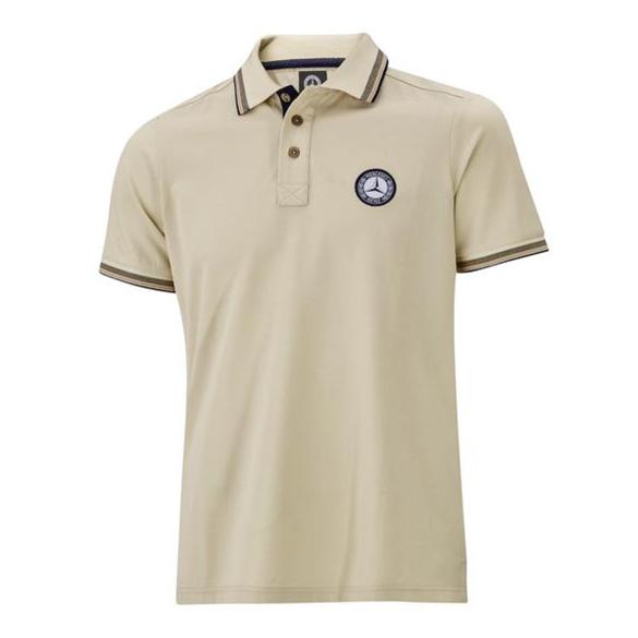 Mercedes-Benz Polo shirt men cream size M B66041743 Review