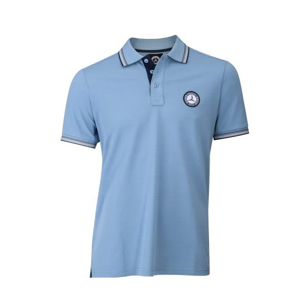 Mercedes-Benz Mens polo shirt vintage blue Modern Fit size S B66041781 Review