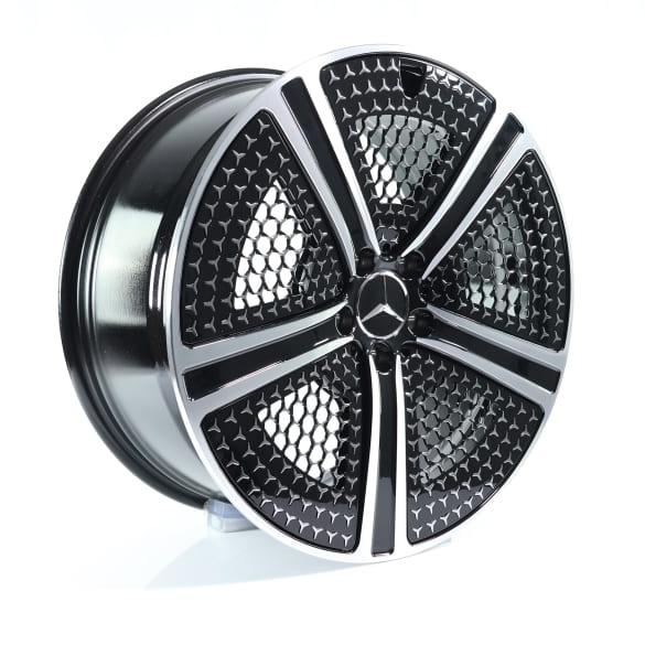Mercedes-Benz 20 inch wheels 5-spokes EQE V295 black high sheen A2954000200 7X23-B Review