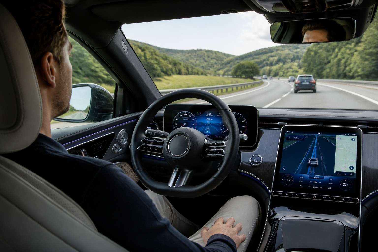 Mercedes-Benz Active Steering Assist: Using it Correctly in Real Traffic