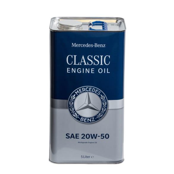Mercedes-Benz Classic Engine Oil 20W-50 5-litre Metal Canister A000989311113FHPW Review