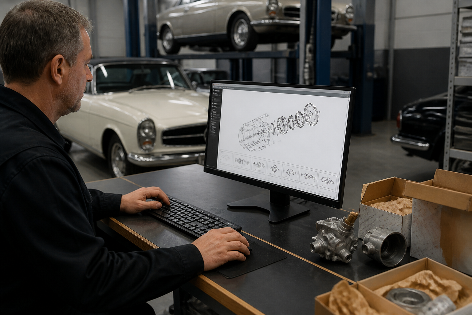NLA Mercedes-Benz Parts: Using Classic’s Parts Search & Demand Requests
