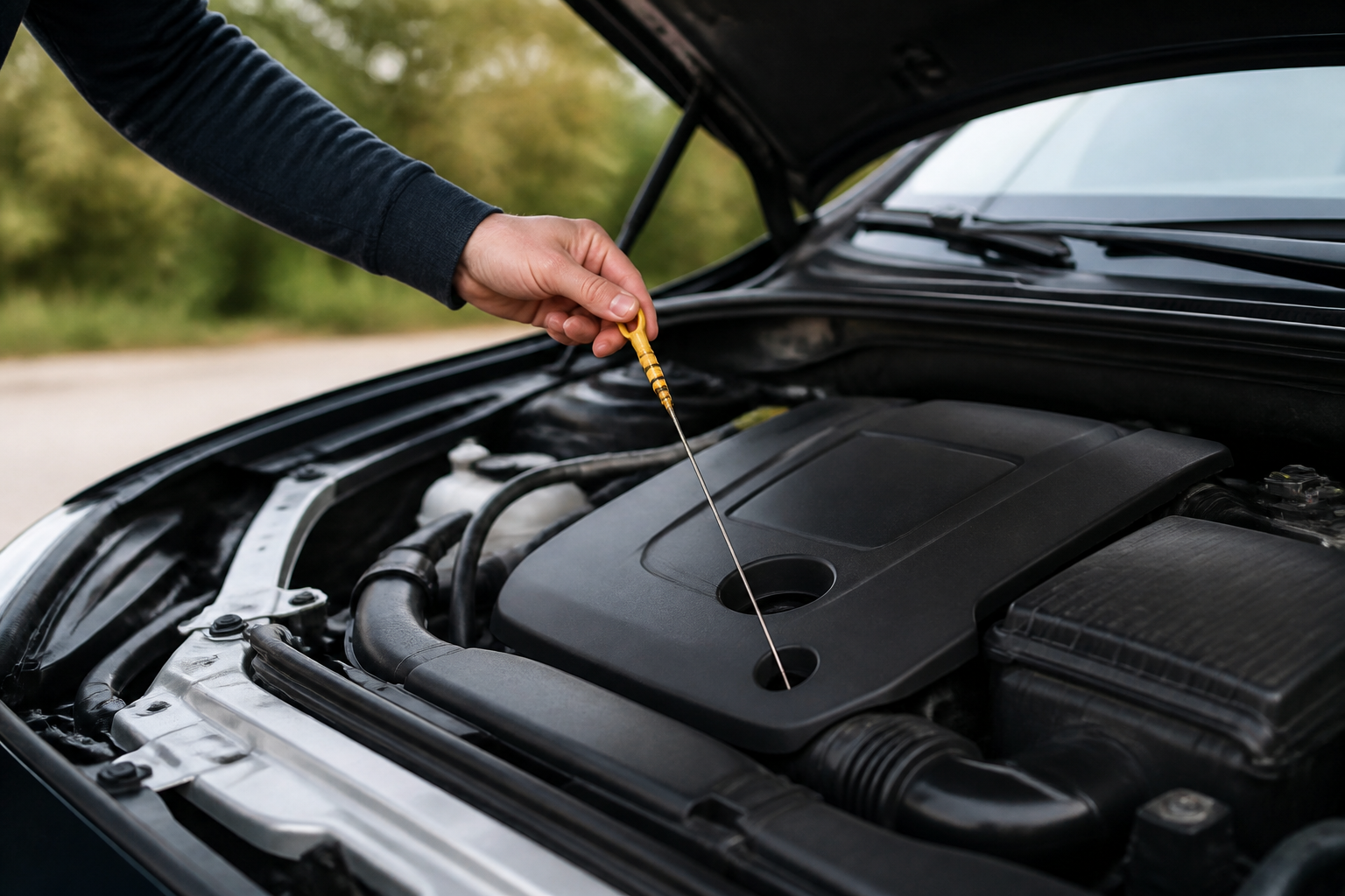 Mercedes-Benz Engine Oil Level Check: Wait Time, MIN/MAX, and What the Messages Mean