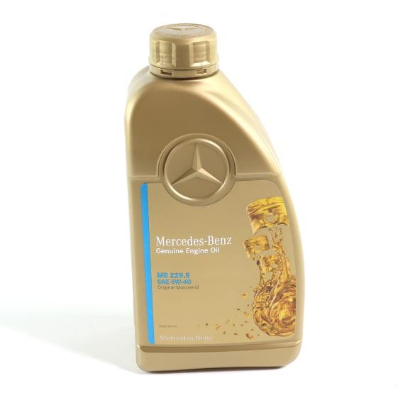 Mercedes-Benz engine oil SAE 5W40 229.5 1 litre A000989210711FAED Review