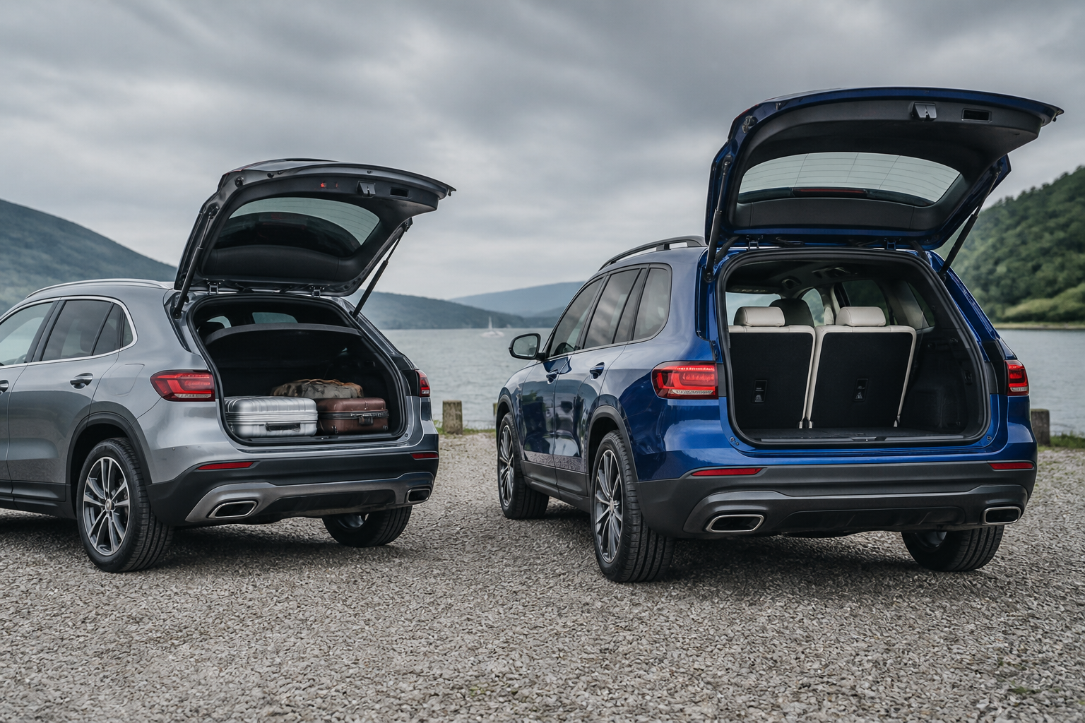 Mercedes-Benz GLA 250 vs GLB: Which Fits Family Cargo Needs Better?