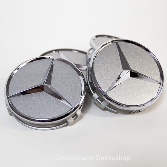 Mercedes-Benz Titanium Silver Hub Cap Set B66470202 Review