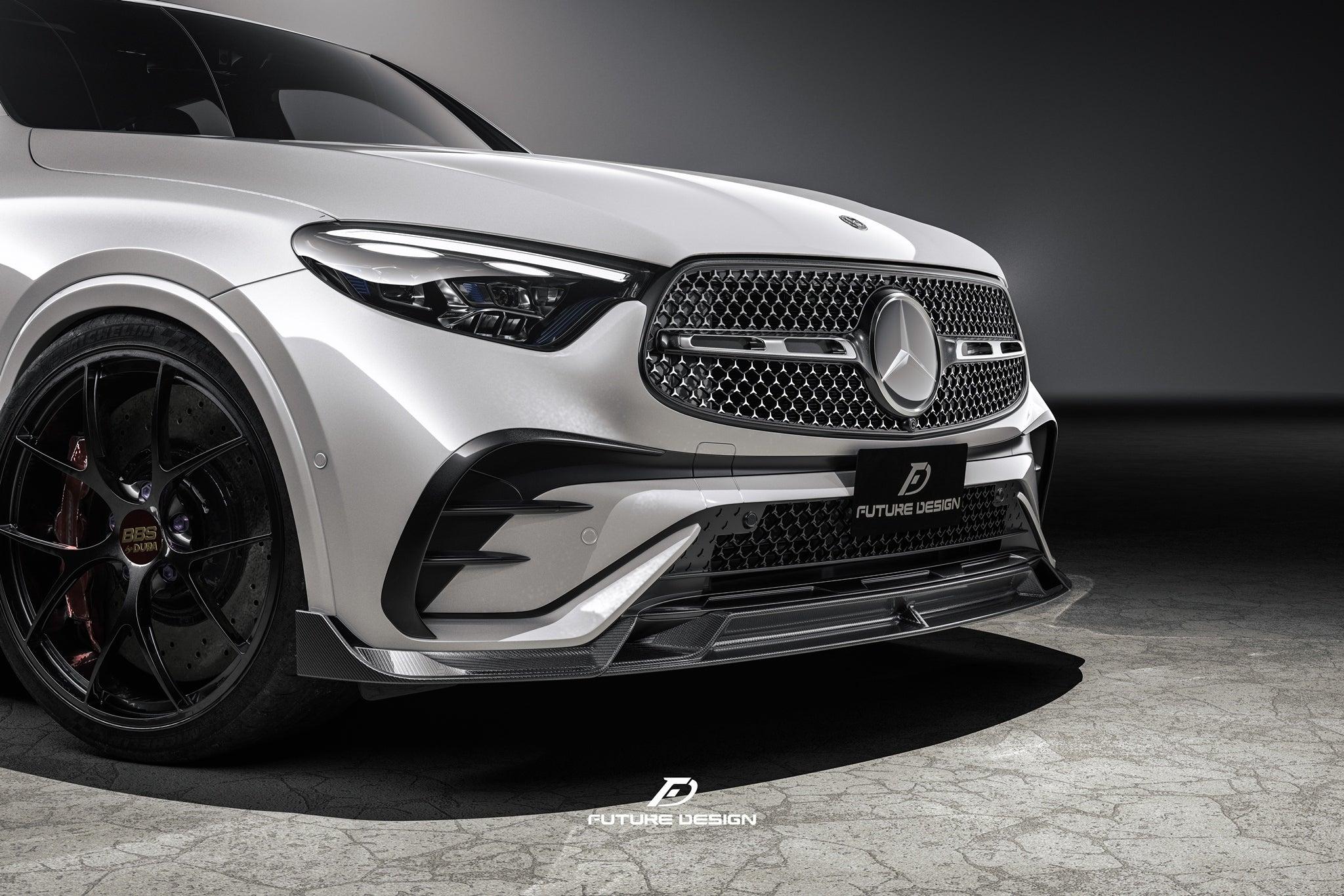 Mercedes-Benz C254 GLC FD Carbon Front Lip (3-Piece)