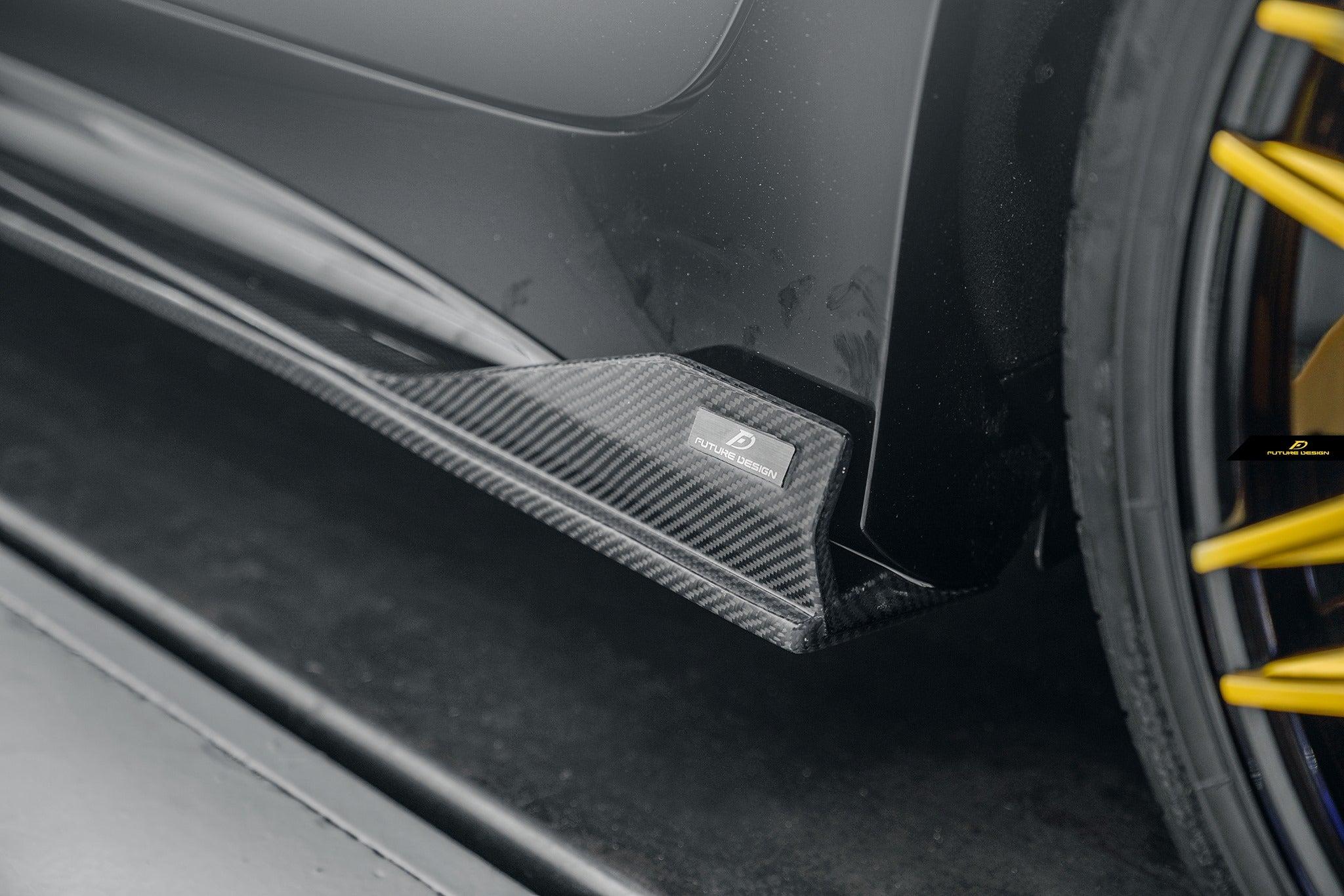 Mercedes-Benz C257 CLS FD GT-V Carbon Side Skirt Splitter