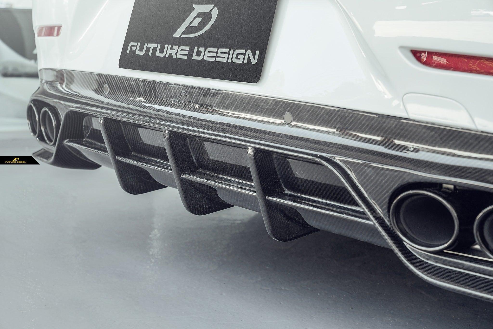 Mercedes-Benz C257 CLS FD Carbon Rear Diffuser