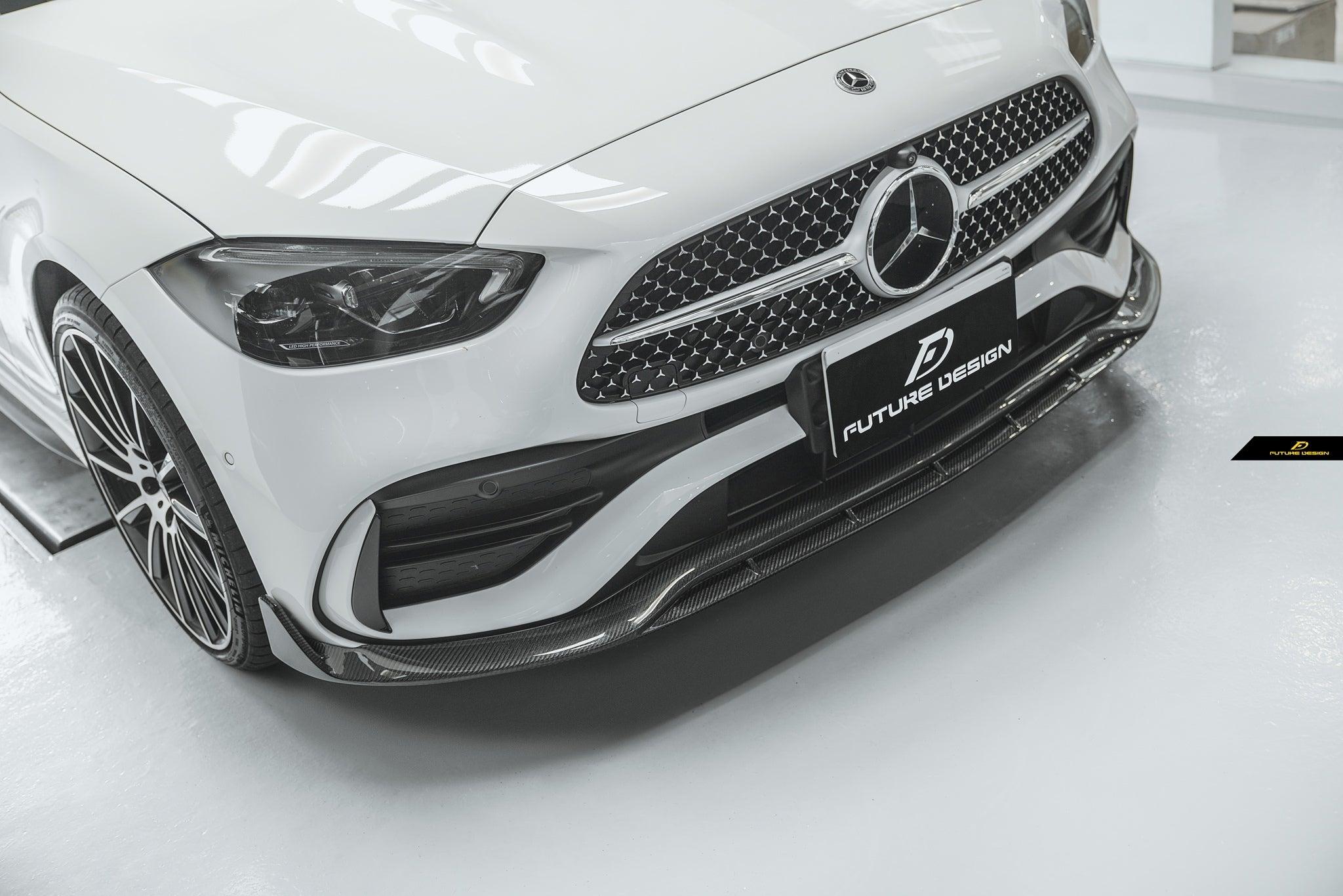 Mercedes-Benz W206 S206 C-Class FD V1 Carbon Front Lip
