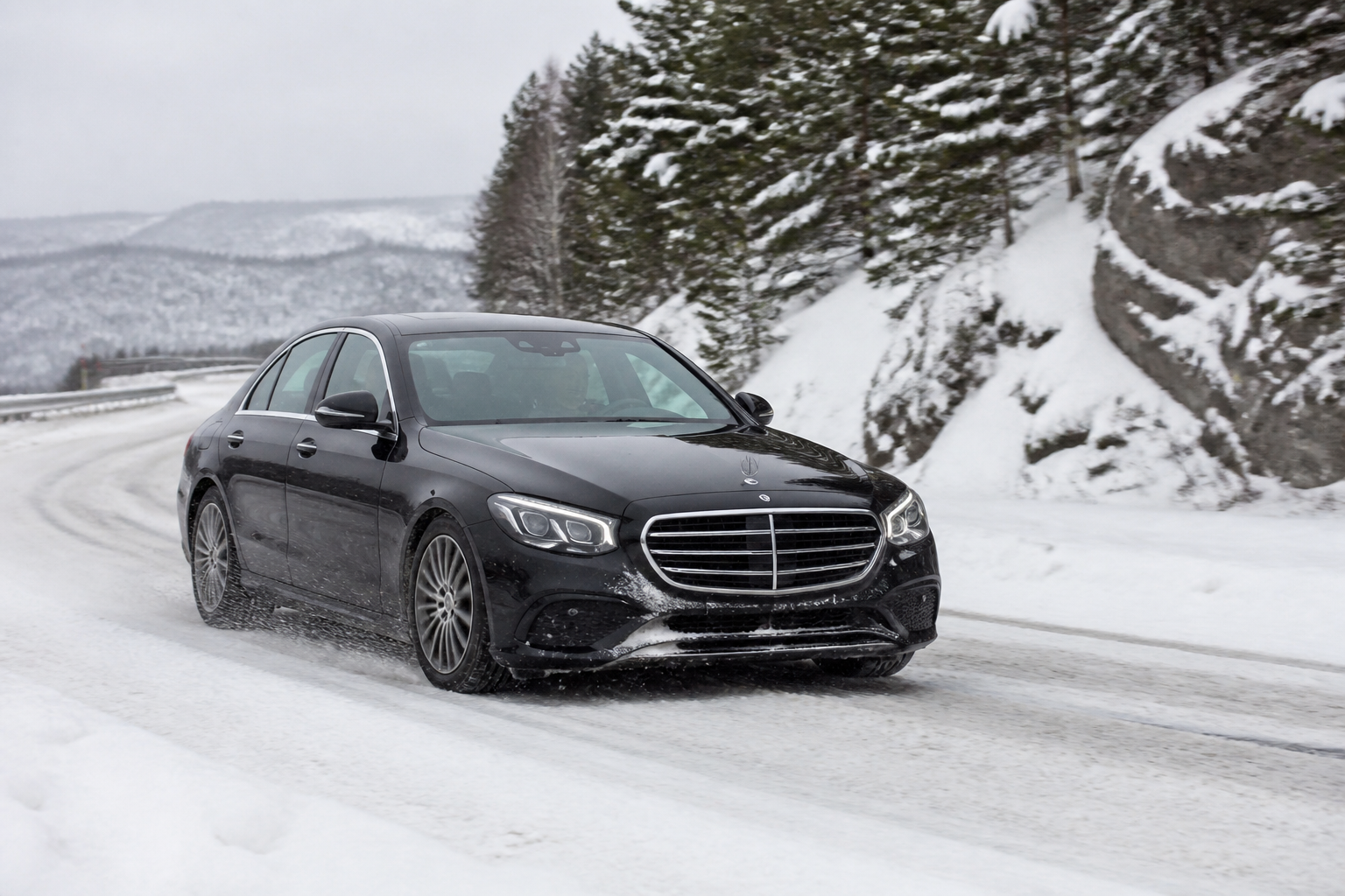 Winter-ready drive with 4MATIC: why traction isn’t a guarantee against slipping