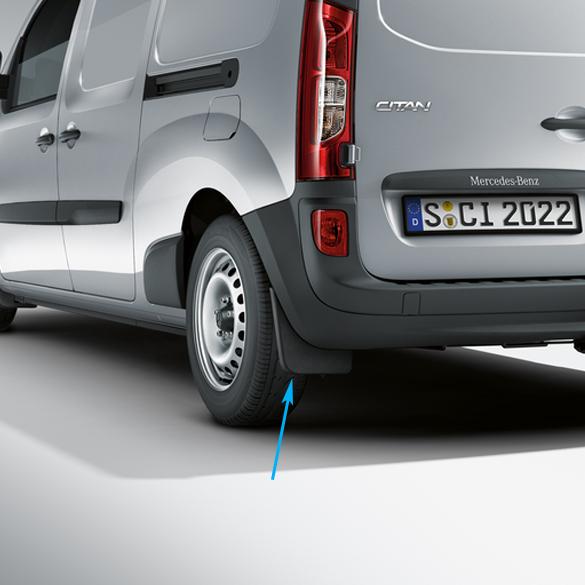 Mercedes-Benz mud flaps rear axle Citan W415 A4158900178 Review