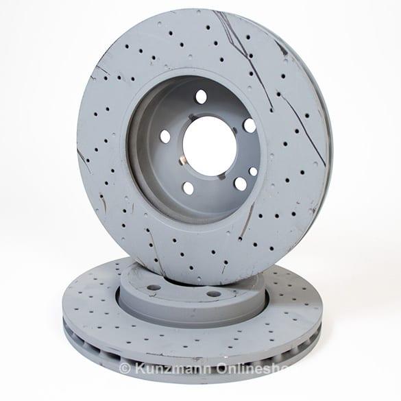 Mercedes-Benz A 200 front brake discs set | sport package | A-Class W176 A246421251207-A200 Review
