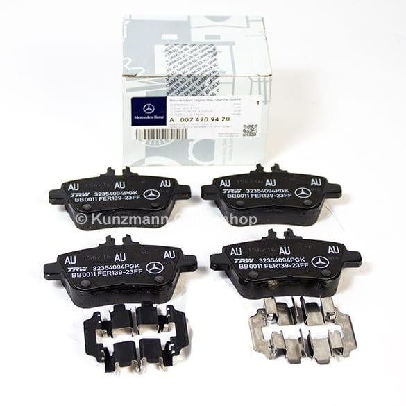Mercedes-Benz B 180 rear brake pads | A0074209420 | B-Class W246 A0074209420-B180 Review