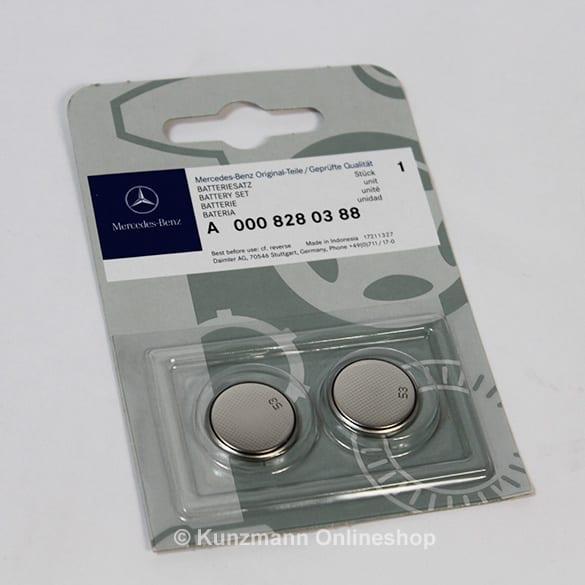 Mercedes-Benz Battery pack set of 2 3V CR2025 battery Key A0008280388 Review
