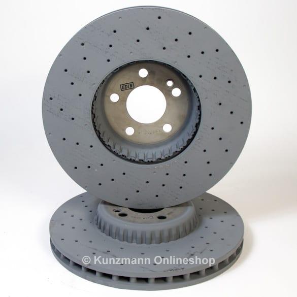 Mercedes-Benz C 250 d front brake discs set C-Class Kombi/T-Modell S205 MB Sport package A0004212212-C250d Review