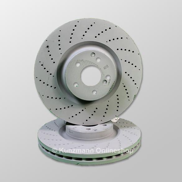 Mercedes-Benz Front brake discs C63 AMG W204 A0004212012 07-204 Review