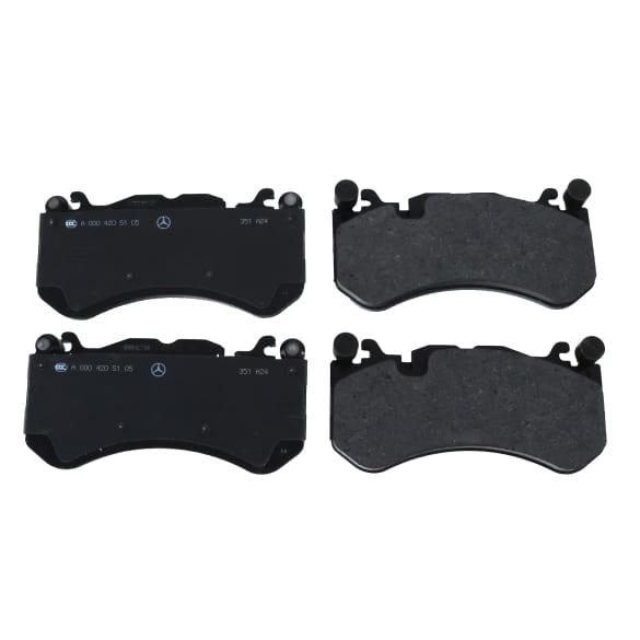 Mercedes-Benz C 63 AMG front brake pads | performance package | C-Class W204 A0004206404 Review