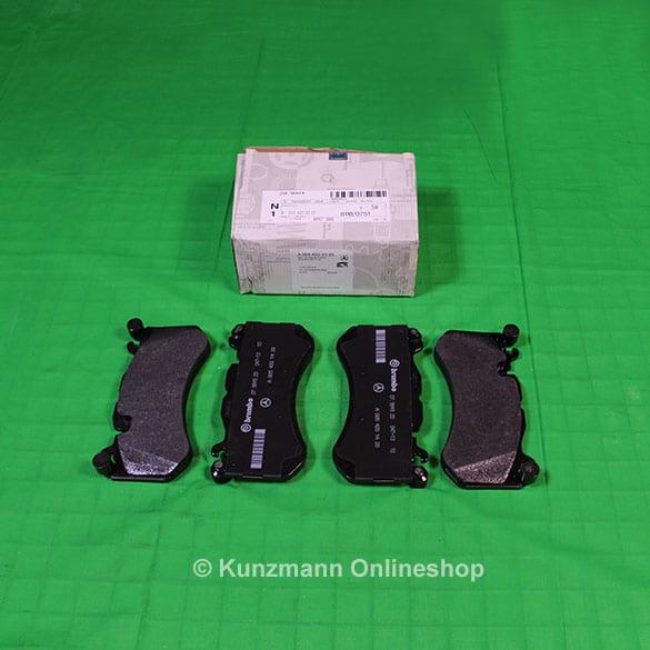 Mercedes-Benz front brake pads C63 AMG W204 A0074205920 Review