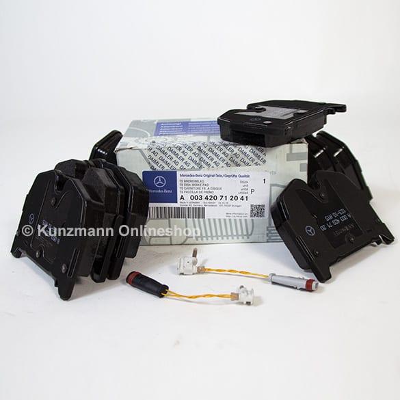 Mercedes-Benz front brake pads E55 AMG W211 A003420712041 Review