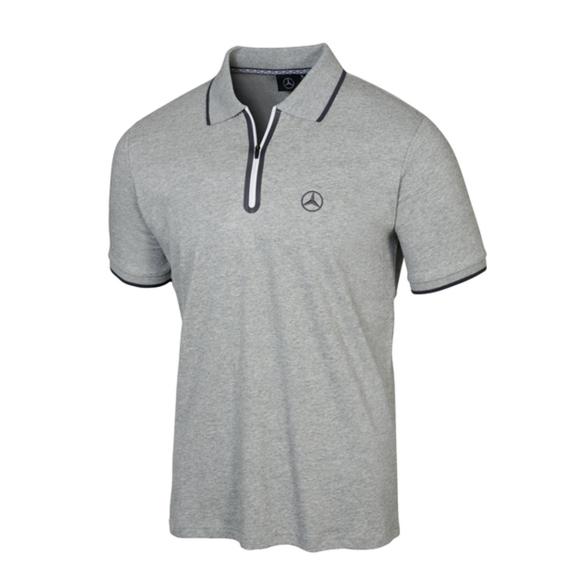 Mercedes-Benz Polo shirt men gray in L Collection B66958713 Review
