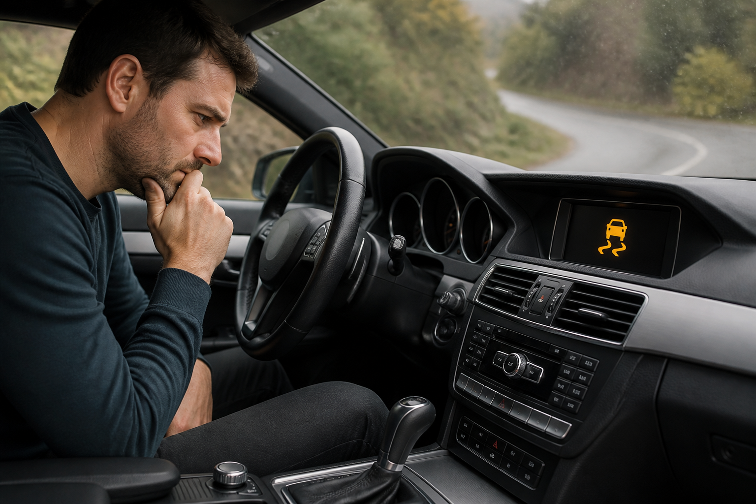 If the Mercedes ESP® OFF Light Stays On: What It Means and What to Do