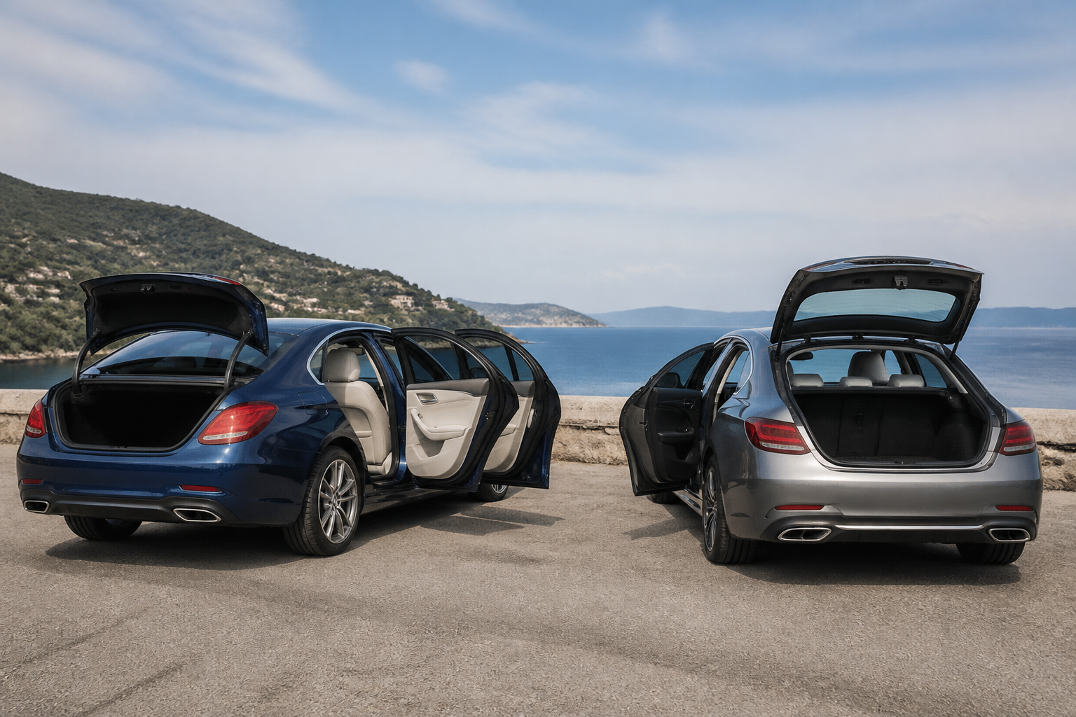 Mercedes-Benz C-Class vs CLA-Class: rear-seat comfort and cargo space