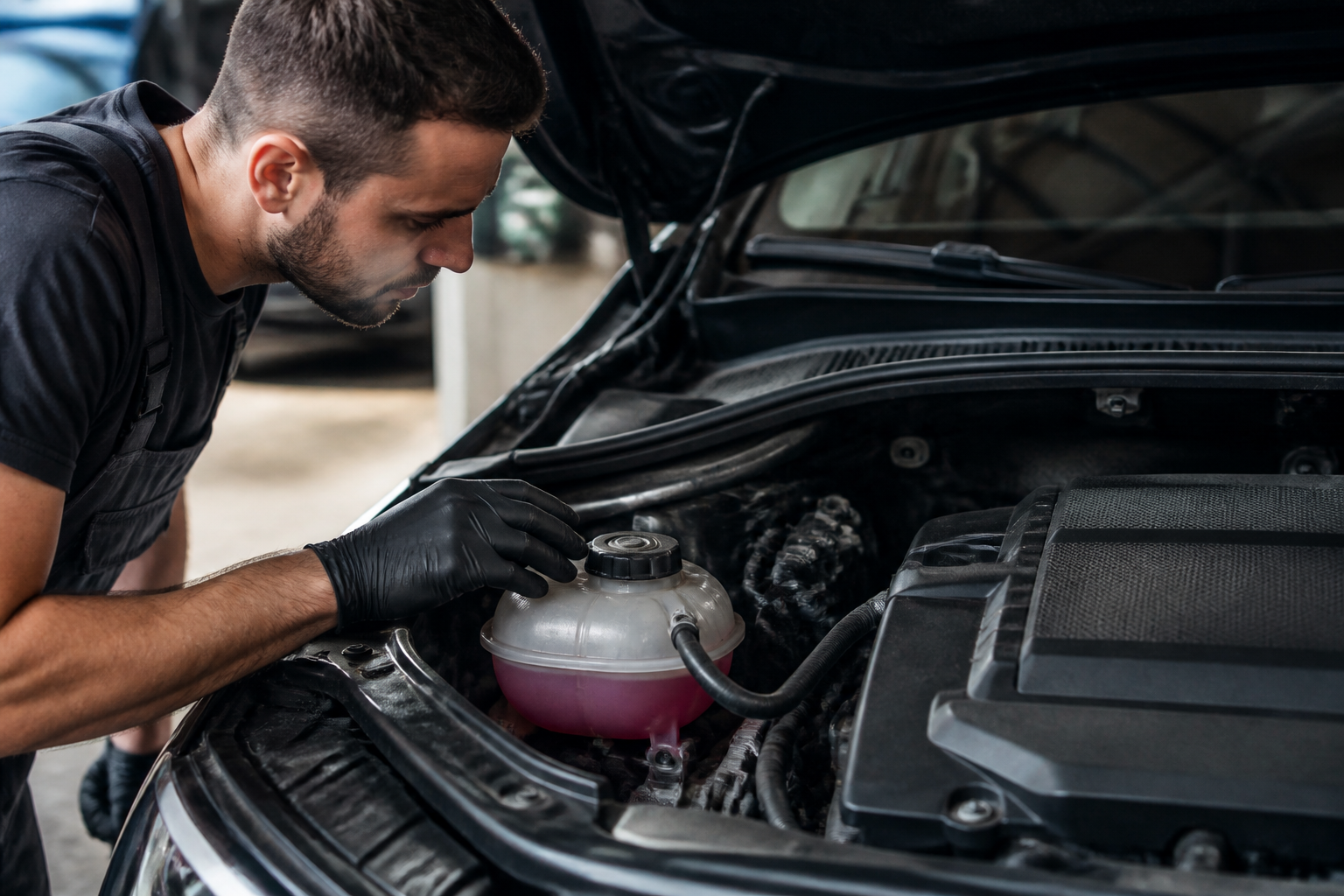 Mercedes-Benz Coolant Level Check: Safe Steps and MIN/MAX