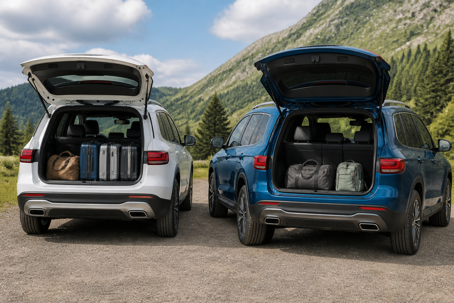 Mercedes EQB vs GLB: Cargo and Third-Row Reality for Families