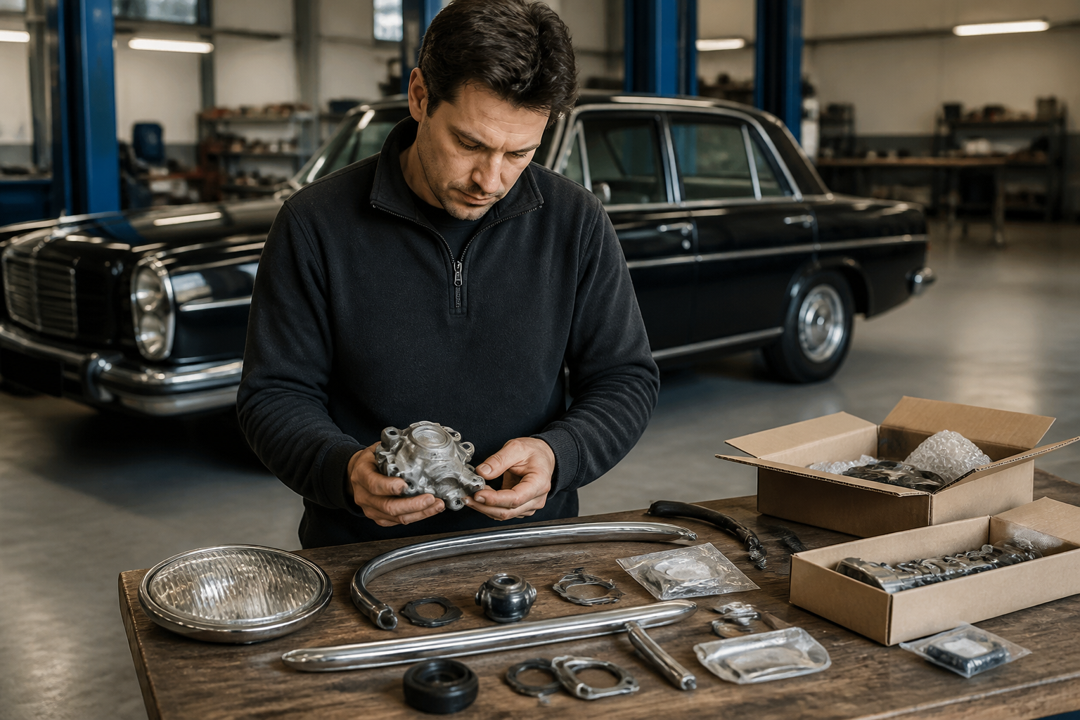 When a Mercedes Part Goes NLA: Check Availability and Next Steps