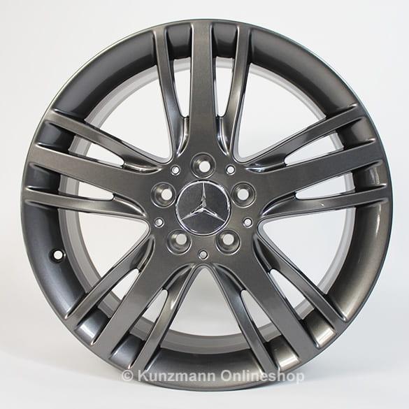 Mercedes-Benz 18 inch rims set CLA W117 5-triple-spoke tremolit-gray A24640120027X28-CLA Review