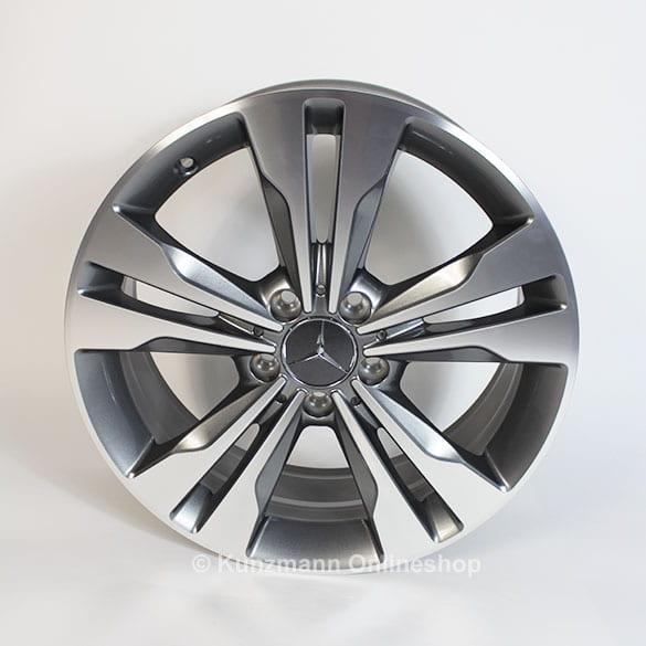Mercedes-Benz 5-Double-Spoke rims set CLA-Class W117 18 inch A24640104007X21-CLA Review