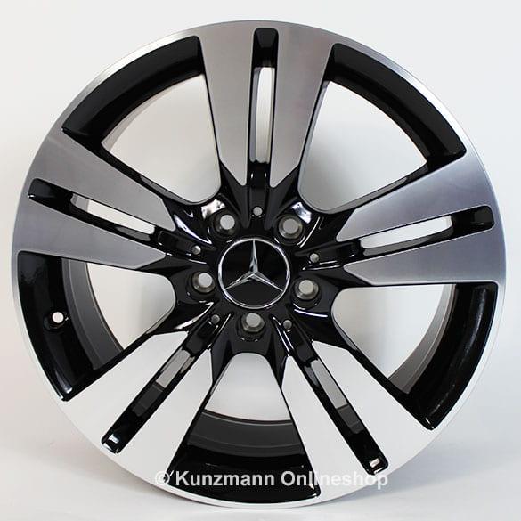 Mercedes-Benz 5-Double-Spoke rims set CLA-Class W117 18 inch A24640104027X23-CLA Review