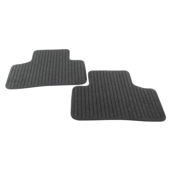 Mercedes-Benz Rep Mats Floor Mats GLC SUV X254 black 2-piece rear A2546805504 9G32 Review
