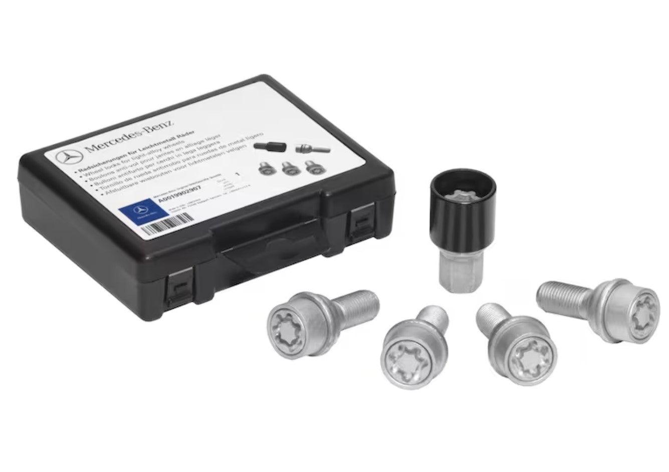 Rim lock set, M14 x 1.5 x 25.5
