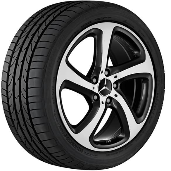 Mercedes-Benz 18 inch light alloy wheel set | E-Class Coupé C238 5 spoke-wheel black A21340132/3307X23-238 Review