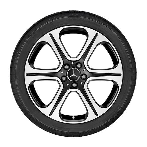 Mercedes-Benz 19 inch light alloy wheel set E-Class Coupé 238 6-spoke-wheel black A21340134/5007X23-238 Review